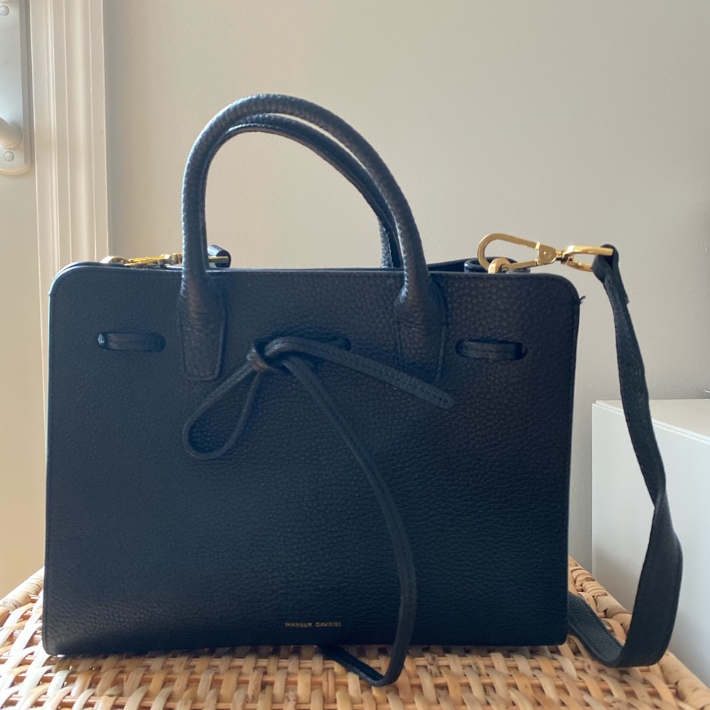 Mansur Gabriel Black Sun Bag - Picture 3 of 3